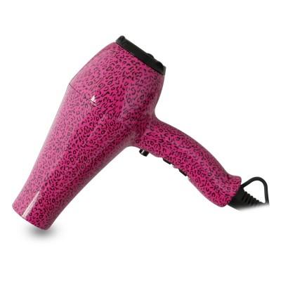 hot sale  OEM pink leopard hair dryer smart  electric blow dryer