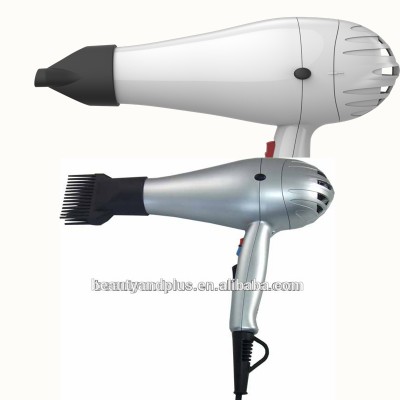 custom  high quality dual voltage 6 speed setting ionic professional  hair dryer salon blow hair dryer with two concentrator