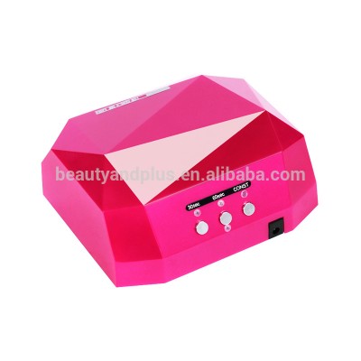 New diamond nail the 36 w uv lamp and LED nail dryer and nail machine