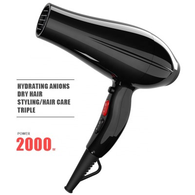 Professional salon negative ion hair dryer